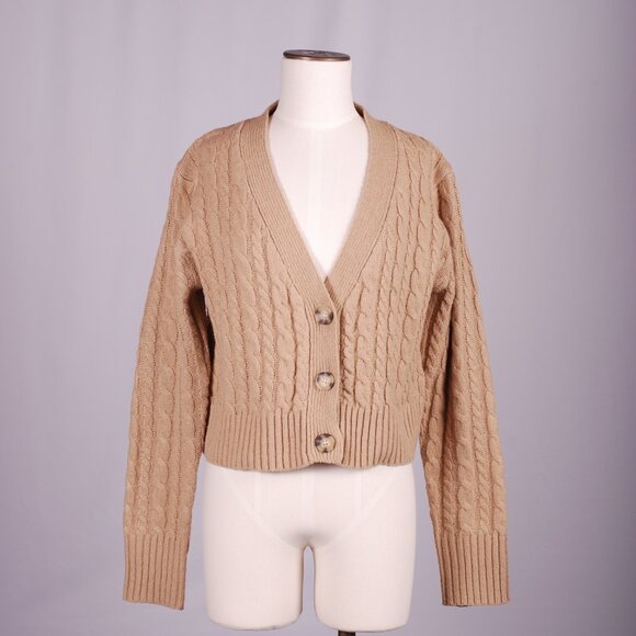 Nasty Gal Sweaters - EUC Nasty Gal Cableknit Cardigan, Sz - M